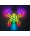 Hexa-Light RGBIC komplet sæt - 9 lysskinner, vægmonteret, Bluetooth app, USB