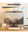 44cm Skærmlys CCT lampe - 18W, USB, touch styring
