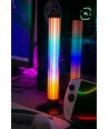 2 stk. RGBIC 360° ambient light bar - 43cm, Bluetooth