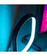 Ellipseformet RGBIC lampe - 25 x 15 cm, 10W, inkl. fjernbetjening, USB tilslutning