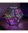 Infinity mirror light - RGBW, 9W, USB tilslutning, inkl. fjernbetjening