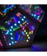 Infinity mirror light - RGBW, 9W, USB tilslutning, inkl. fjernbetjening