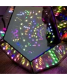 Infinity mirror light - RGBW, 9W, USB tilslutning, inkl. fjernbetjening