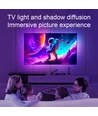 3,8m TV LED strip med TV-kamera - passer til 55-65" TV, 12W, 30 LED/m