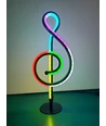 Musiknøgle RGBIC lampe - 42cm, Bluetooth, 5V USB