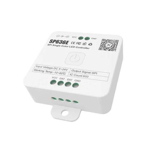 Løbelys SPI strip controller - RF, 12V/24V