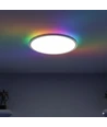 39W CCT loftlampe med RGBIC backlight - Ø30cm, Tuya, inkl. fjernbetjening