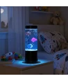 Fiskelampe RGB 23cm høj - Ø9 cm, perfekt til børn og barnlige sjæle