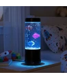Jellyfish RGB 25cm høj lampe - Ø9 cm, perfekt til børn og barnlige sjæle
