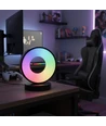 Cirkel RGBIC lampe - 18x15cm, Bluetooth, 5V USB