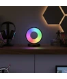 Cirkel RGBIC lampe - 18x15cm, Bluetooth, 5V USB