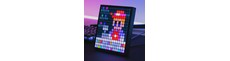 16x16 Pixel Art Display - Bluetooth app, 5V USB, 20x20cm, 10W