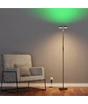 Wi-Fi Tuya/SmartLife LED Gulvlampe i RGB+CCT Farve - Sort