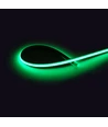 5m 9W/m Grøn Dot-free COB-LED strip - 24V DC, IP67, 240 LED pr. meter, 5 års garanti
