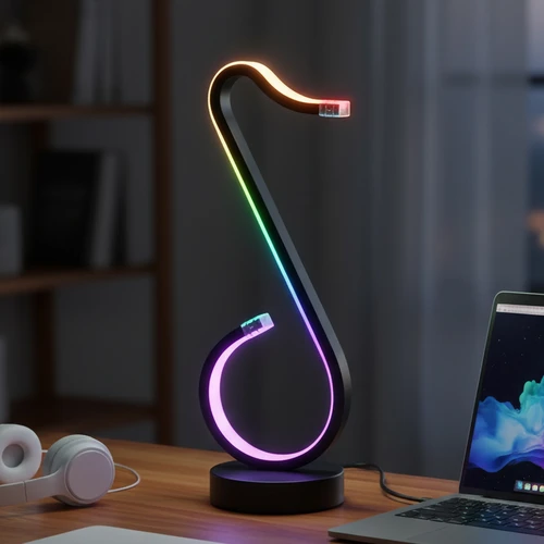 Node RGBIC lampe - 31cm, Bluetooth, 5V USB