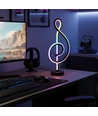 Musiknøgle RGBIC lampe - 42cm, Bluetooth, 5V USB