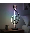 Musiknøgle RGBIC lampe - 42cm, Bluetooth, 5V USB