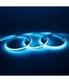 5m 9W/m Lyseblå Dot-free COB-LED strip - 24V DC, IP67, 240 LED/m, 5 års garanti