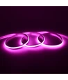 5m 9W/m Rosa Dot-free COB-LED strip - 24V DC, IP67, 240 LED/m, 5 års garanti