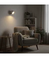 4,5W Genopladelig væglampe CCT - IP20, Rund, Hvid, 360° roterbar, inkl. lyskilde og fjernbetjening