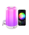 Opladelig RGB+CCT LED bord/natlampe - Bluetooth, Hvid, touch dæmpbar, IP20 indendørs