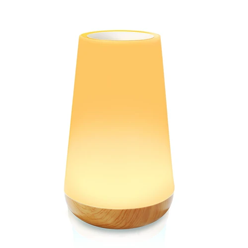 Opladelig RGBW LED bord/natlampe - Hvid, touch dæmpbar, IP20 indendørs