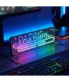 RGB LOADING Neon Skilt - Infinity Mirror effekt, Bluetooth, App-styring