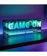 RGB Game On Neon Skilt - Infinity Mirror effekt, Bluetooth, App-styring