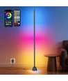 145cm RGBIC+CCT hjørnelampe - Bluetooth, app styring, fjernbetjening, 11W
