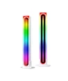 2 stk. RGBIC infinite ambient light bar hvid - 24cm, Bluetooth, 5W