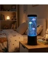 Jellyfish RGB 25cm høj lampe - Ø9 cm, perfekt til børn og barnlige sjæle