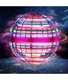 Hover Orb flyvende bold med RGB lys - Ø9,5 cm, lilla, perfekt til børn og barnlige sjæle