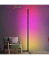 120cm RGBIC hjørnelampe - Sort, Wifi app styring og fjernbetjening