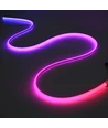 5m RGBIC Neon LED strip - 15 cm ledning, 10W/m, 576 LED pr. meter, 24V, IP67