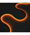 10m 9W/m Orange COB-LED strip - 24V DC, IP20, 320 LED/m