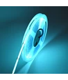 10m 9W/m Turkis COB-LED strip - 24V DC, IP20, 320 LED/m