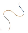 10m 9W/m Gylden gul COB-LED strip - 24V DC, IP20, 320 LED/m