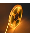 10m 9W/m Gylden gul COB-LED strip - 24V DC, IP20, 320 LED/m
