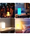 RGBIC+CCT LED bord/natlampe - Hvid, touch styring, IP20 indendørs