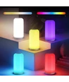 RGBIC+CCT LED bord/natlampe - Hvid, touch styring, IP20 indendørs