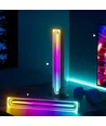 2 stk. RGBIC infinite ambient light bar hvid - 24cm, Bluetooth, 5W