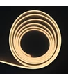 5m 8W/m 8x16 Neon Flex LED - 12V DC, IP67, Varm hvid