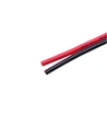 10m Kabel rød/sort - 2x0,35mm², 12V-24V, til LED strip