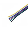 5m RGB+CCT-kabel til LED strip - 6 × 0,35 mm², 12/24V