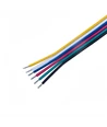 20 m RGB+CCT kabel til LED-strip - 6×0,35 mm², 12/24V