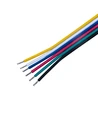 20m 1,2mm² RGBCCT kabel - 6-ledet (16AWG), 12V-24V til LED strip