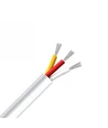 10m CCT kabel, hvid rund - 3x0,35mm², 12V-24V til LED strip