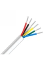 20m RGB+CCT kabel, hvid rund - 6x0,35mm², 12V-24V til LED strip