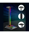 RGB headset holder - 24cm høj, 2x USB output
