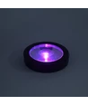Opladelig RGB LED coaster - Sort, IP54 udendørs